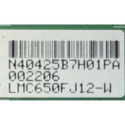 T-CON PARA TV RCA / NUMERO DE PARTE LJ94-40425B / 17Y_SGU13TLTA4V0.1 / 40425B / PANEL LSC650FJ11 / MODELO RTU6549-C - Imagen 2